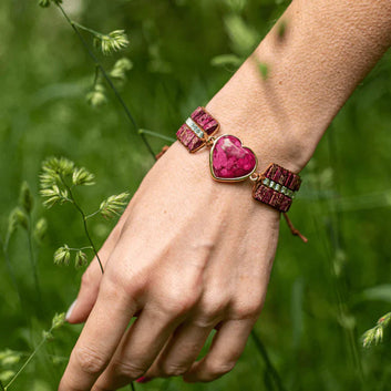 PULSERA CORAZÓN AMOR INCONDICIONAL