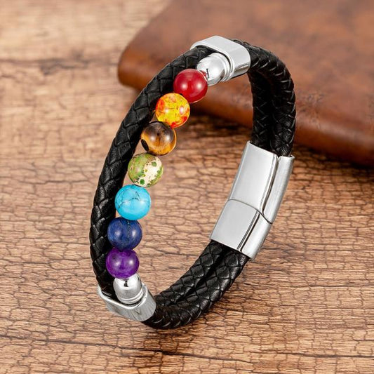 ARMONÍA Y ELEGANCIA: LA PULSERA DE LOS 7 CHAKRAS