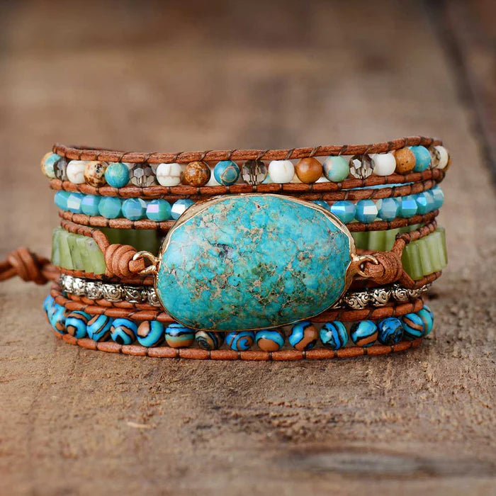 PULSERA BOHO EN JASPE: ENERGÍA Y ARMONÍA NATURAL